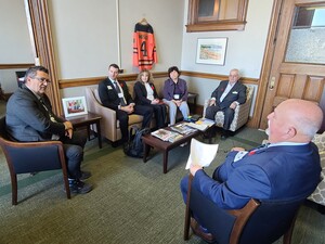 Rencontre avec le député NPD - Guy Bourgoin