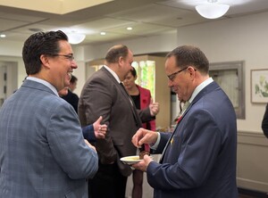 Mike Schreiner et Stéphane Sarrazin